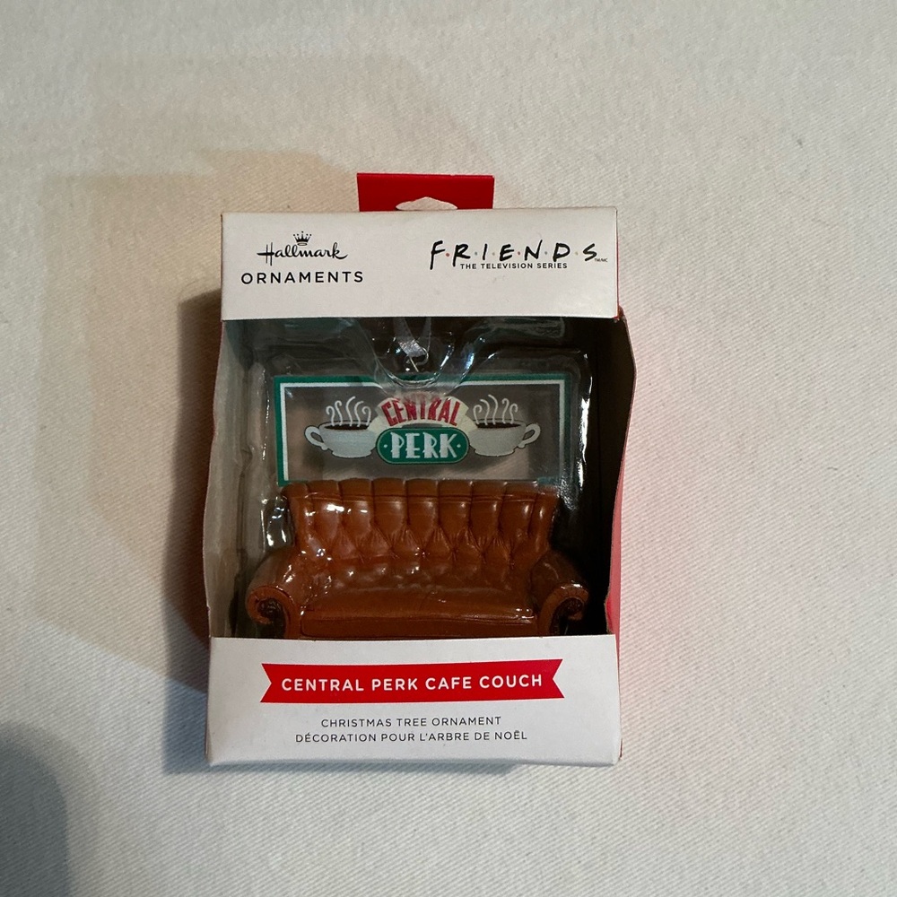 Hallmark Brown Central Perk Couch Ornament